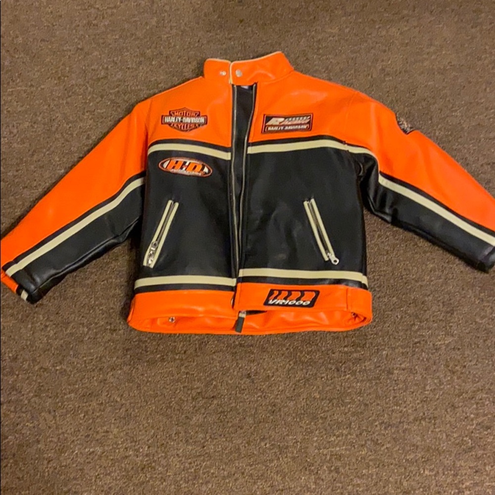 Kids Harley Davidson Racing Jacket